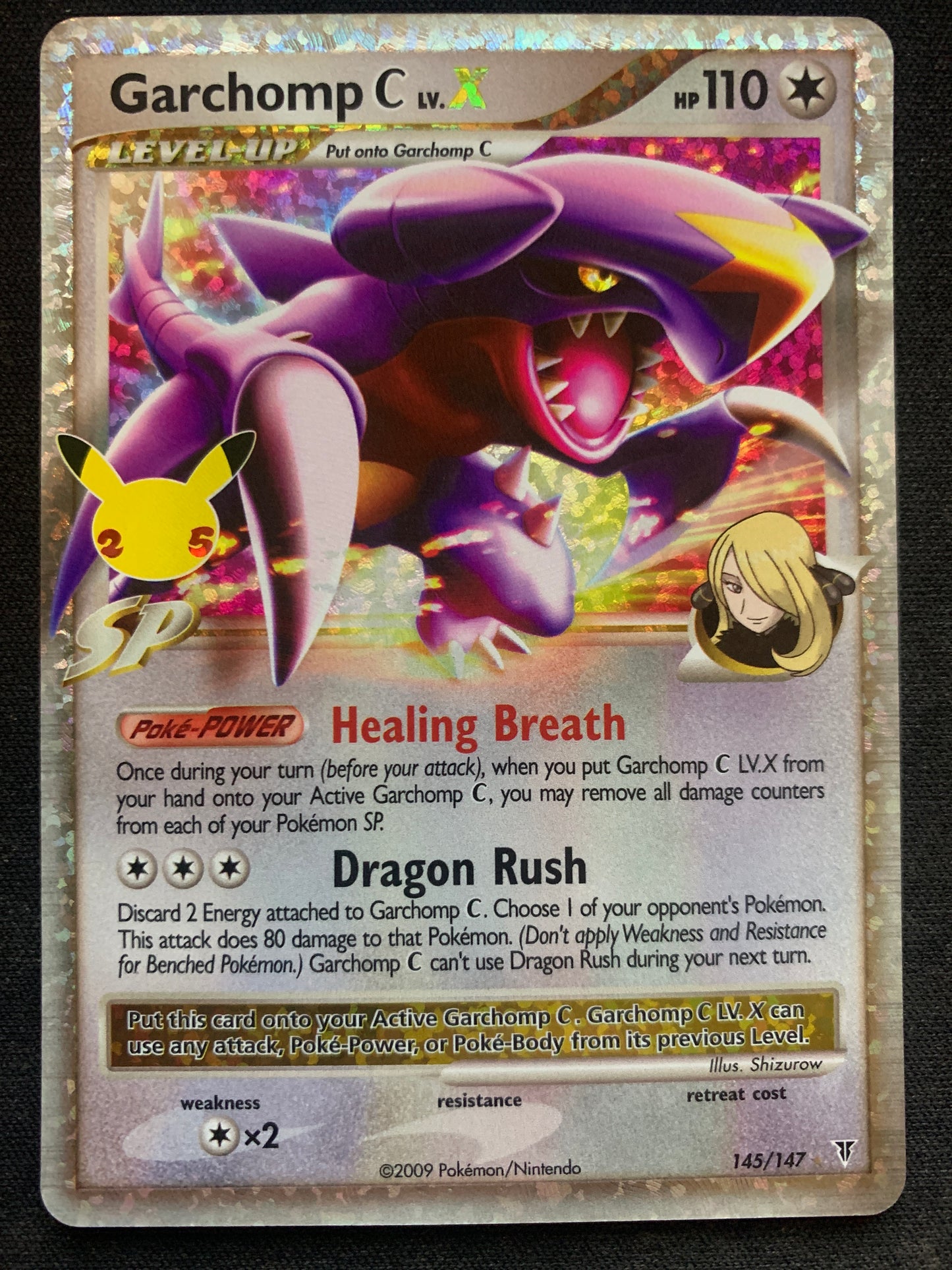 Garchomp C Lv. X #145 - Pokémon Celebrations