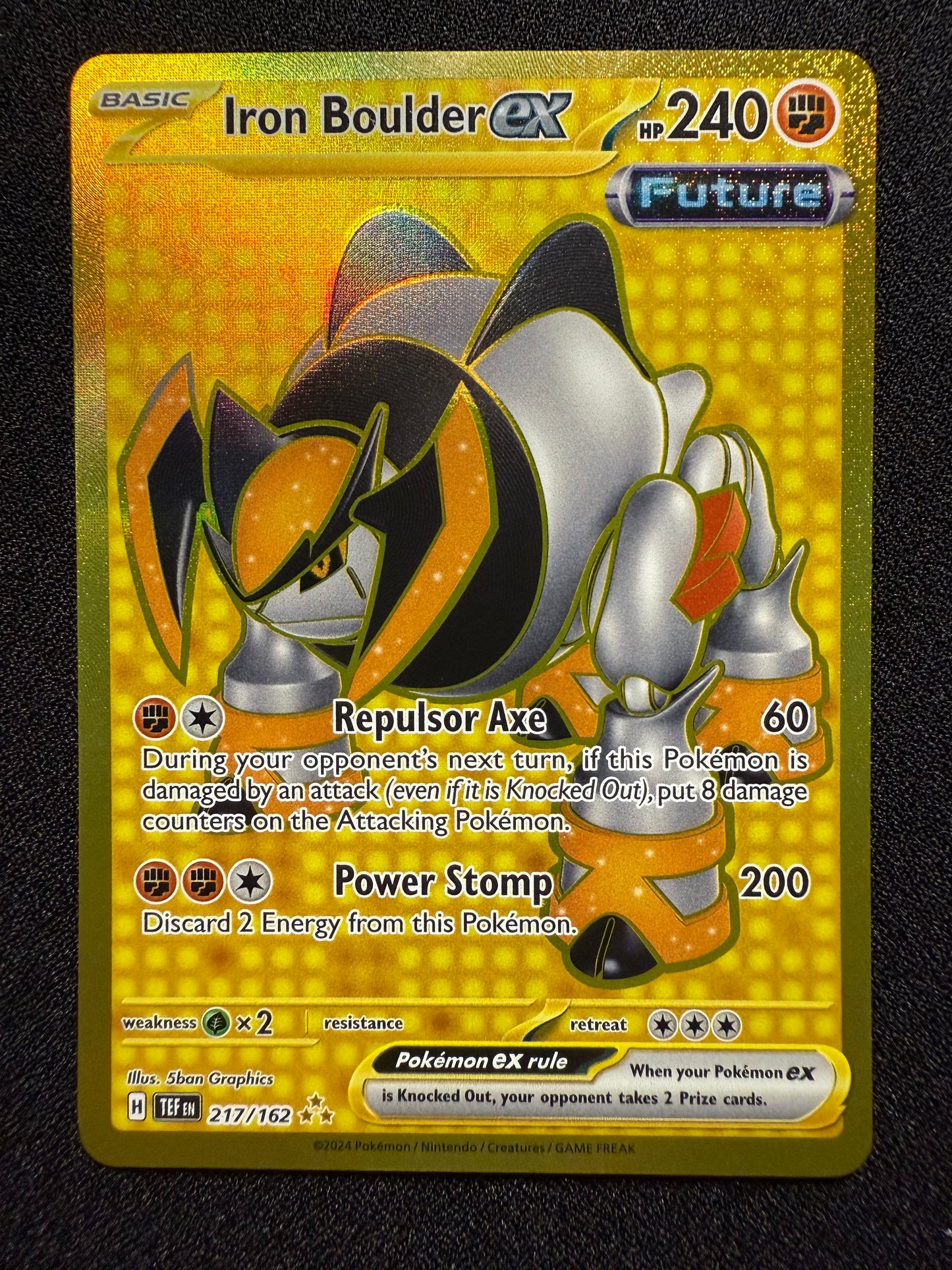 Iron Boulder EX #217- Temporal Forces