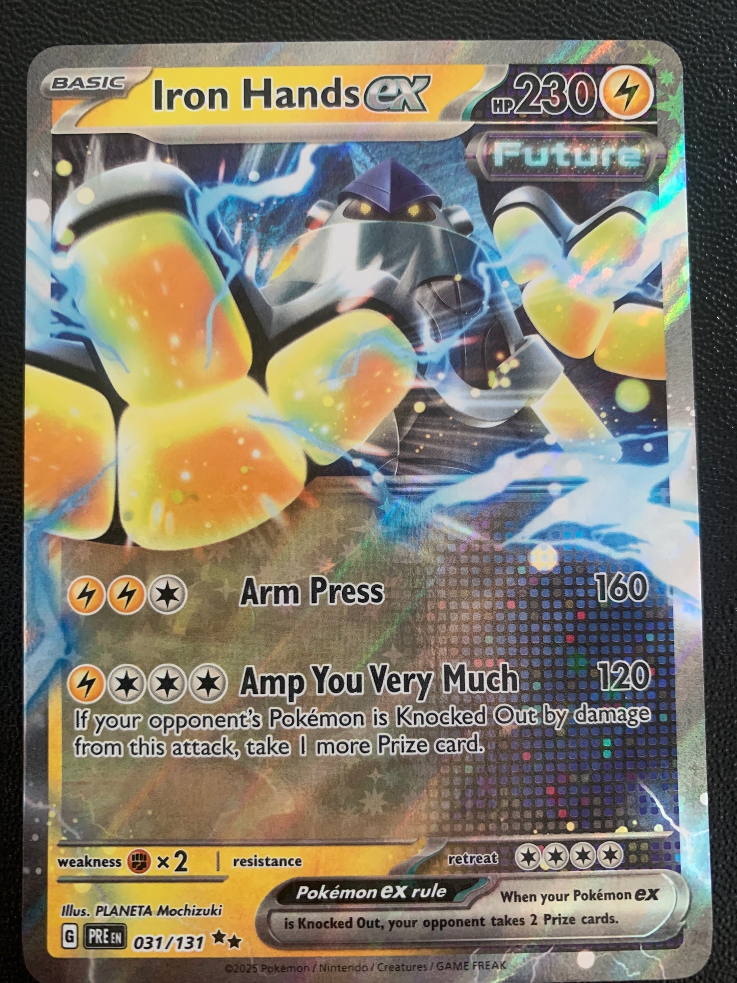 Iron Hands Ex #031 - Prismatic Evolutions