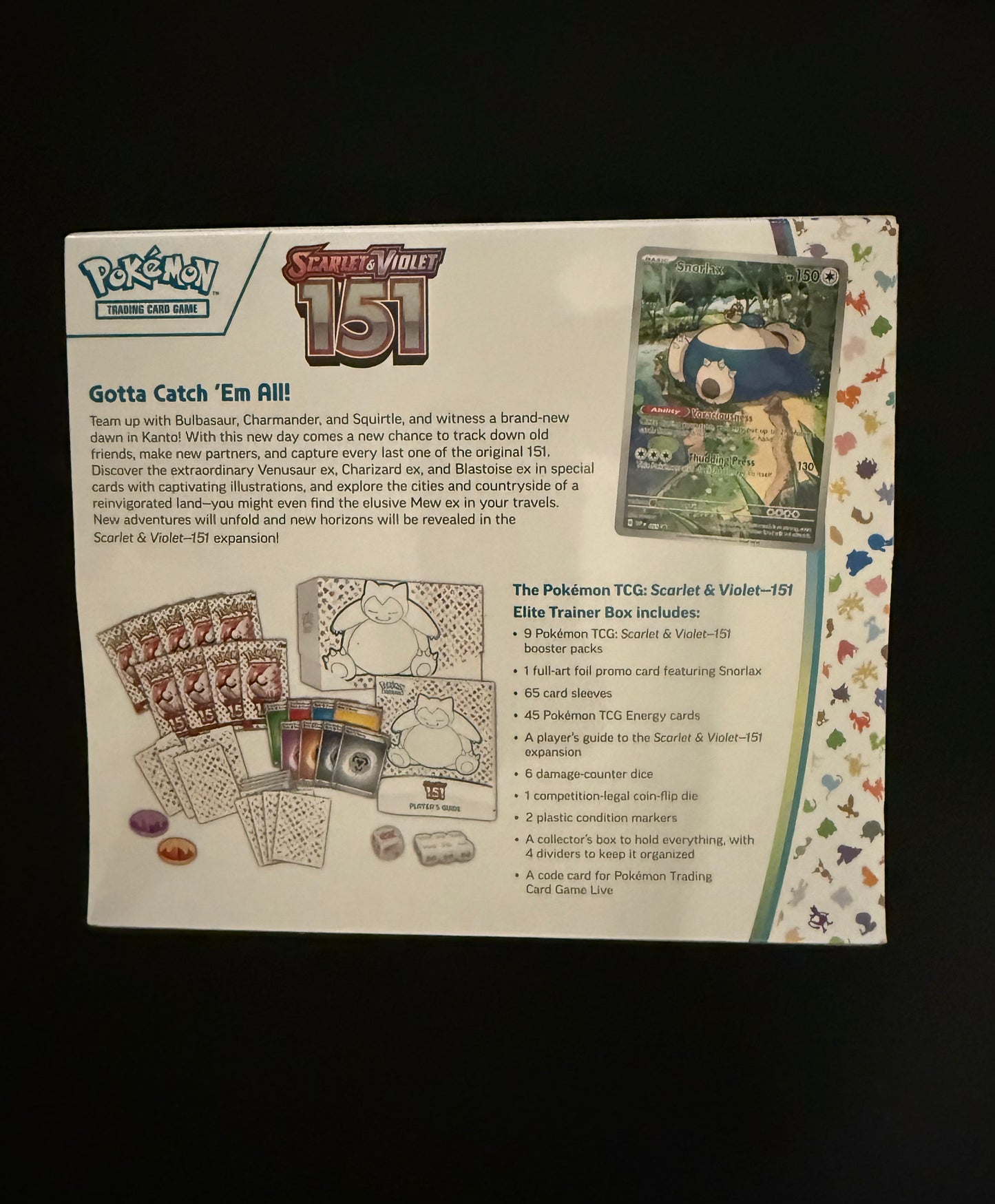 Pokémon TCG: Scarlet & Violet 151 Elite Trainer Box