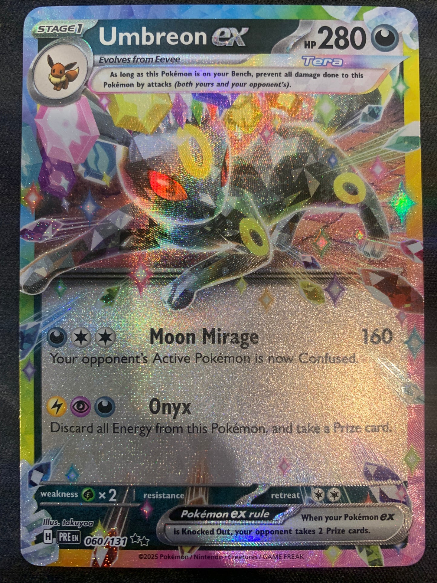 Umbreon EX #060 - Prismatic Evolutions