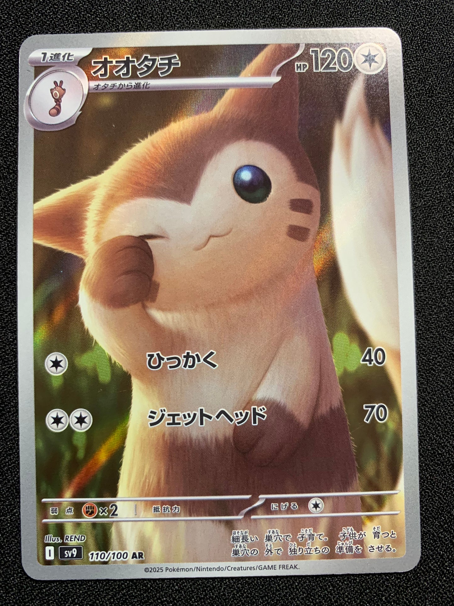 Furret #110 - Japanese Battle Partners
