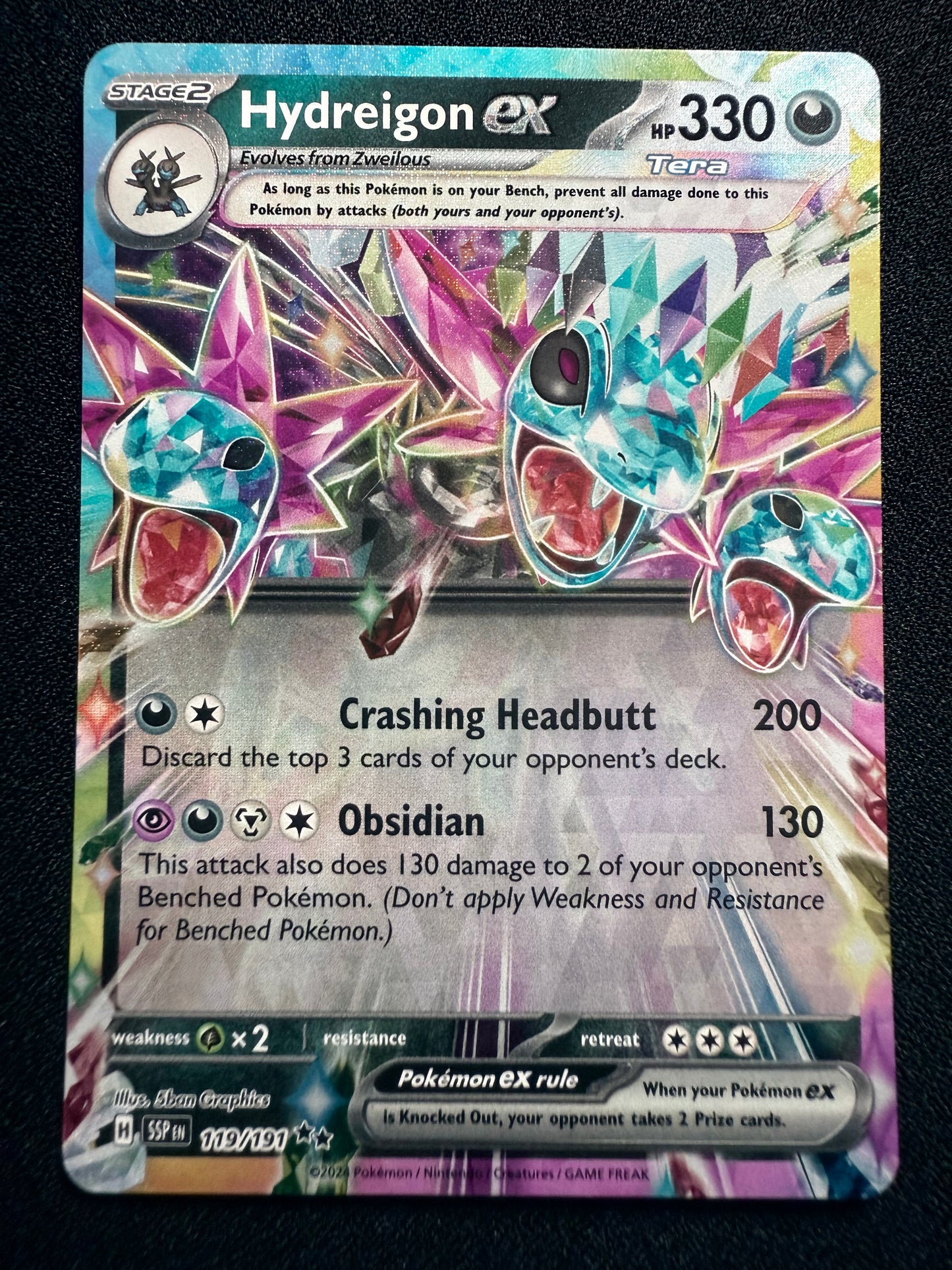 Hydreigon ex #119 - Surging Sparks