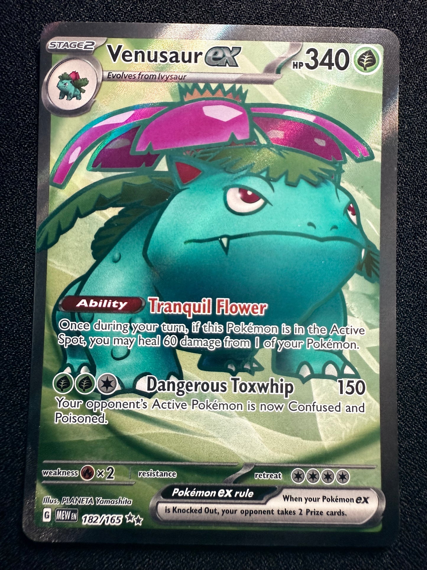 Venusaur ex #182 - Scarlet & Violet 151