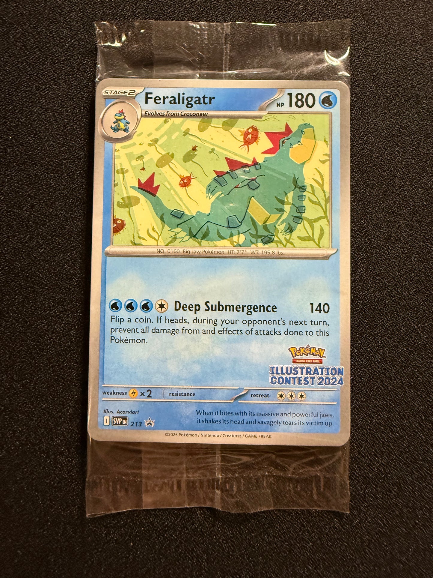Pokémon Illustration Promos, Feraligator, Pikachu & Toxtricity