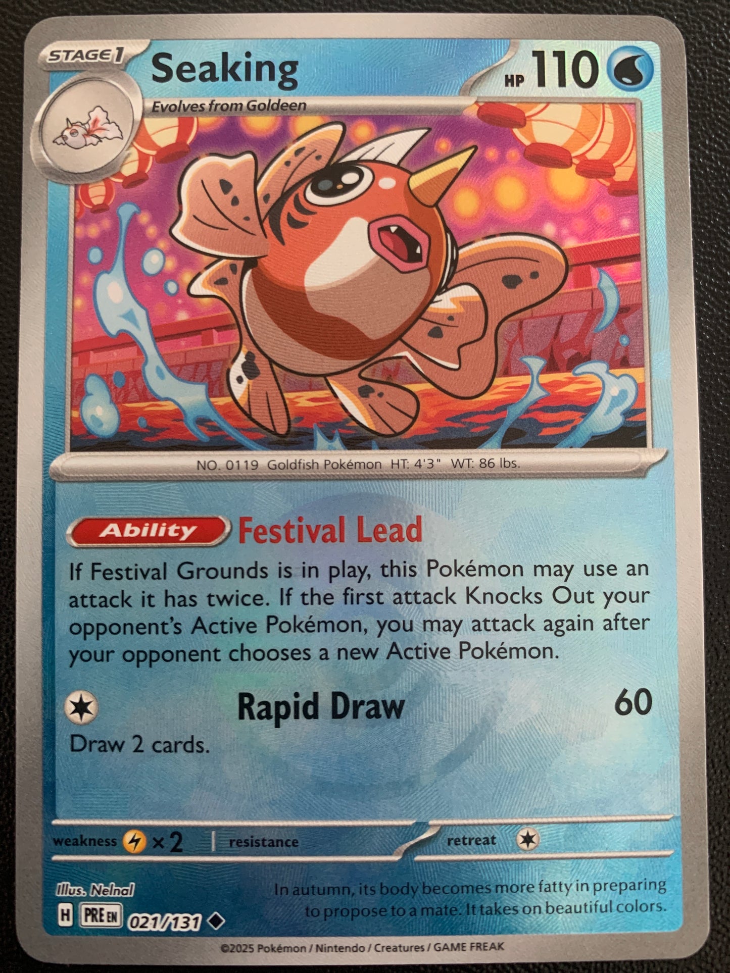 Seaking [Pokeball] #021 - Prismatic Evolutions