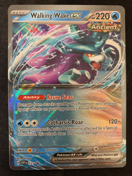 Walking Wake EX #127 - SVP Black Star Promo