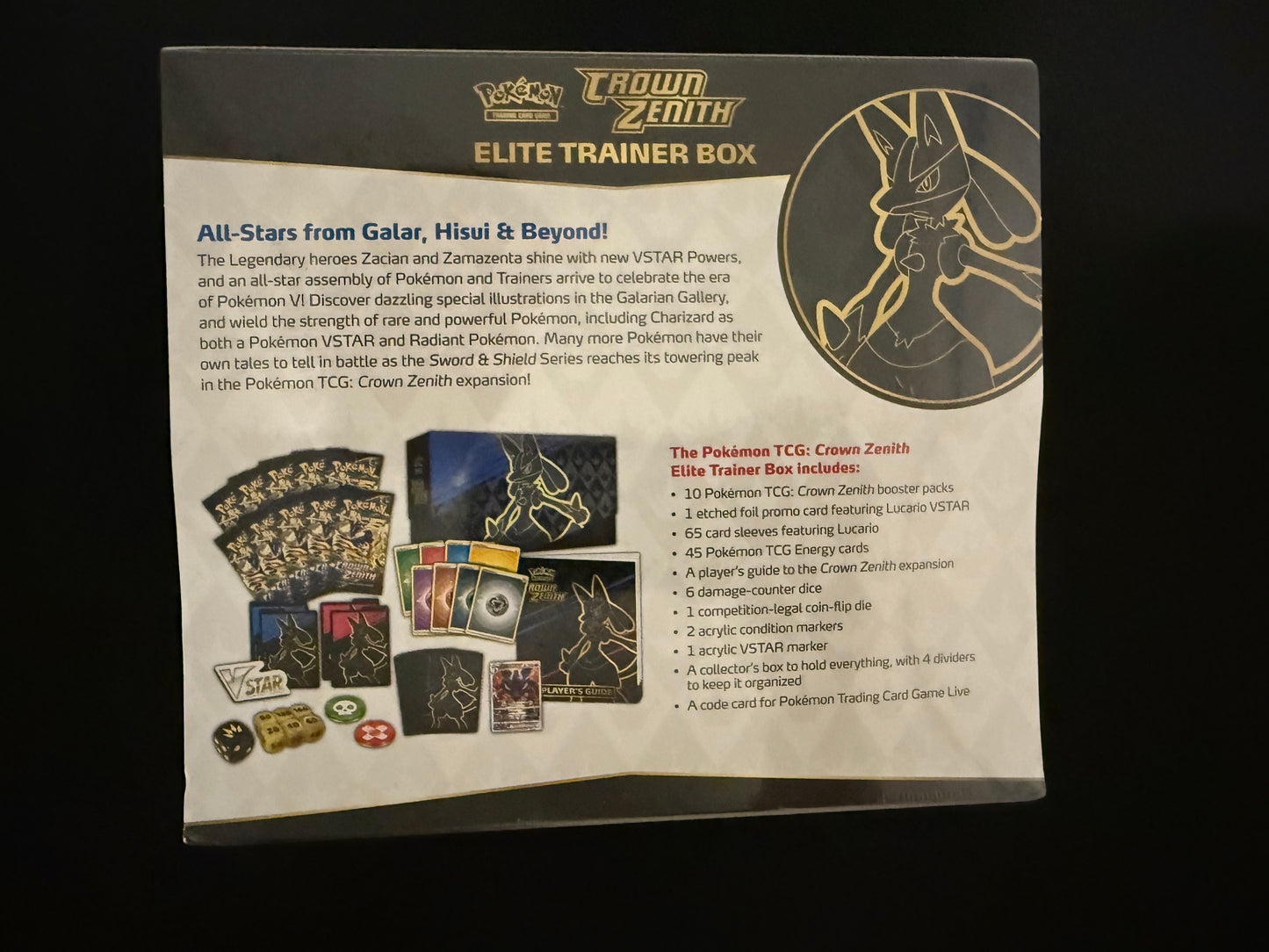 Pokémon TCG: Crown Zenith Elite Trainer Box