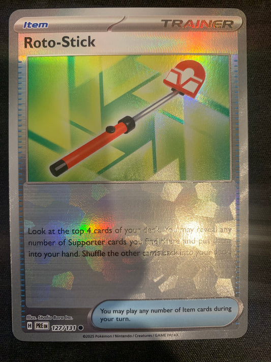 Roto-Stick [Pokeball] #127 - Prismatic Evolutions