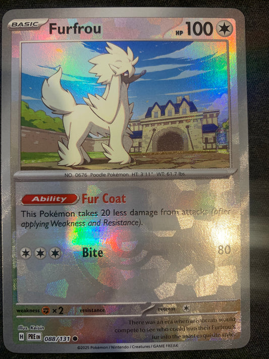Furfrou [Pokeball] #088 - Prismatic Evolutions