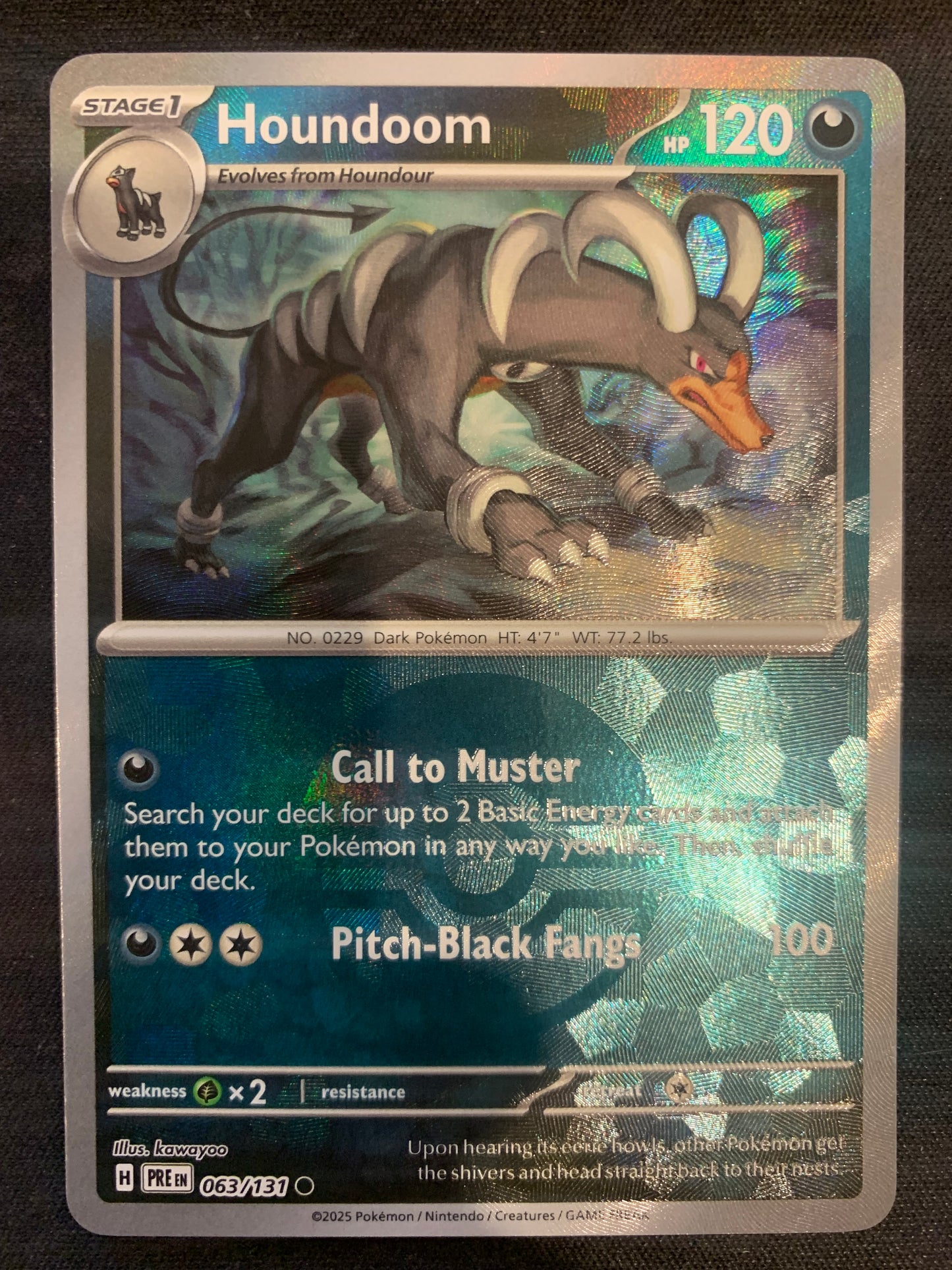 Houndoom [Pokeball] #063 - Prismatic Evolutions