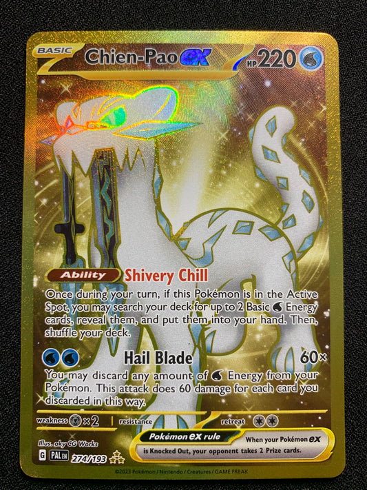 Chien Pao ex #274 - Paldea Evolved