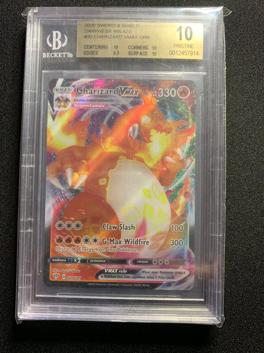 Charizard #020 BGS10 - Darkness Ablaze