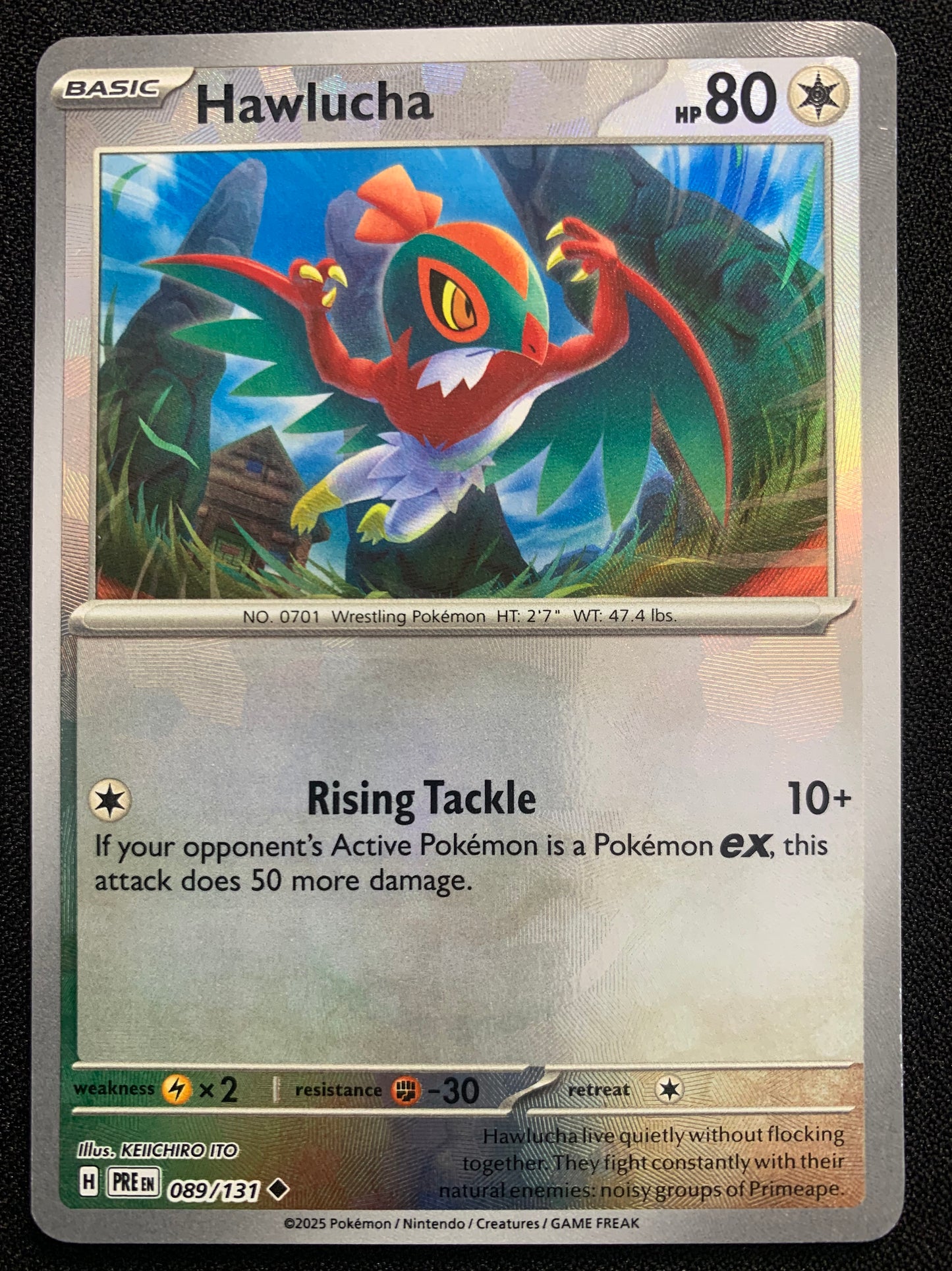 Hawlucha [Pokeball] #089 - Prismatic Evolutions