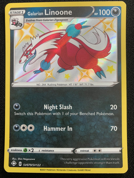 Galarian Linoone #79 = Shining Fates