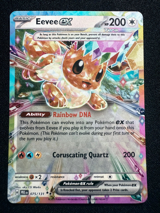 Eevee ex #075 - Prismatic Evolutions
