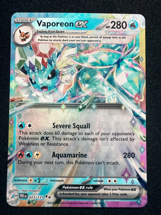 Vaporeon ex #023 - Prismatic Evolutions