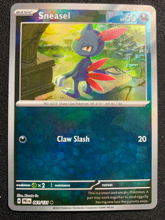 Sneasel [Pokeball] #061 - Prismatic Evolutions