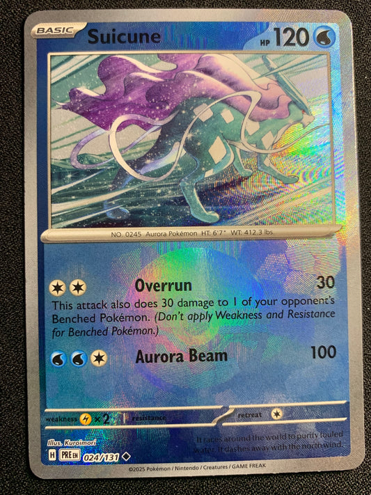 Suicune [Pokeball] #024 - Prismatic Evolutions