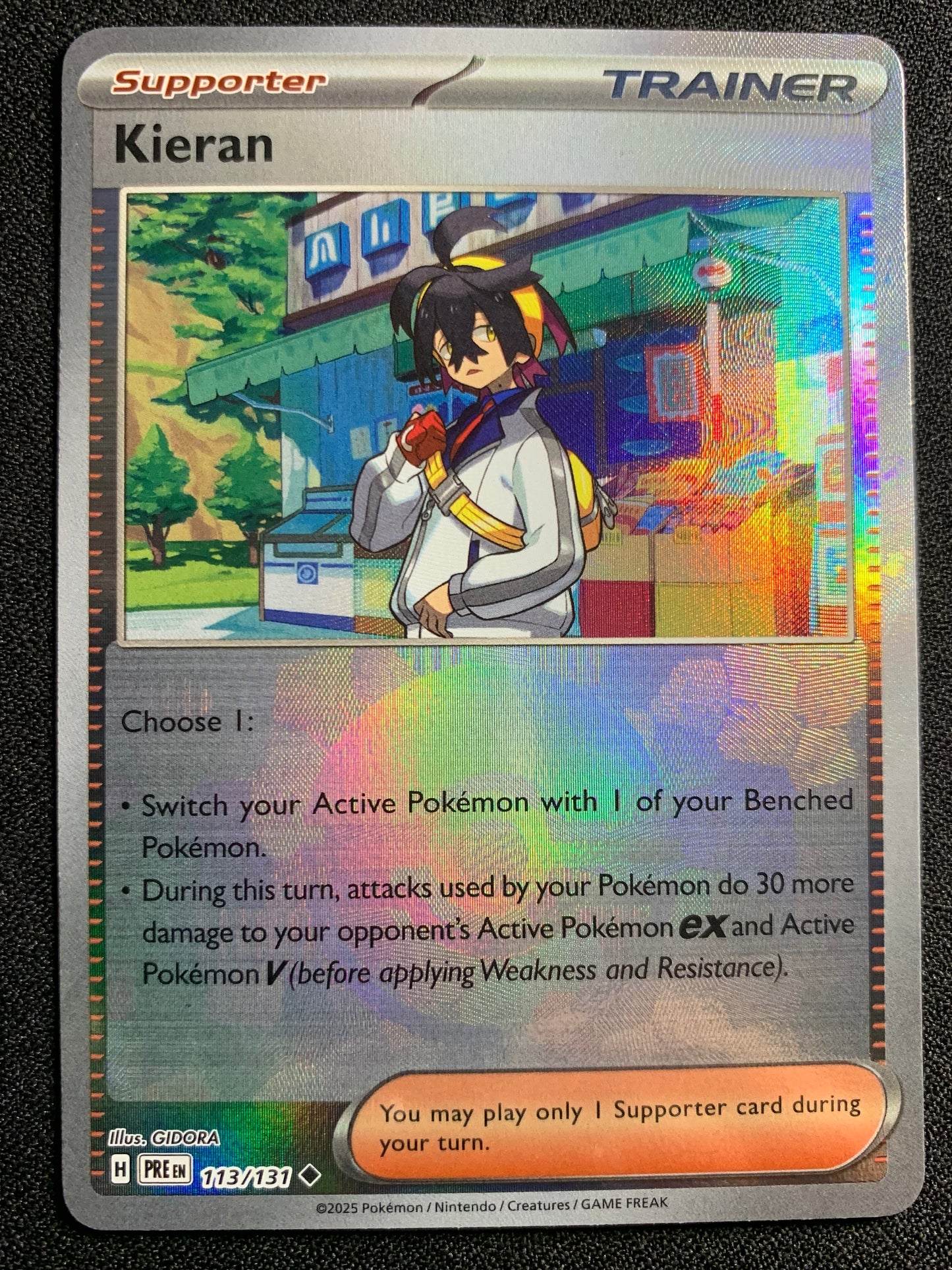 Kieran [Poke Ball] #113 - Prismatic Evolutions