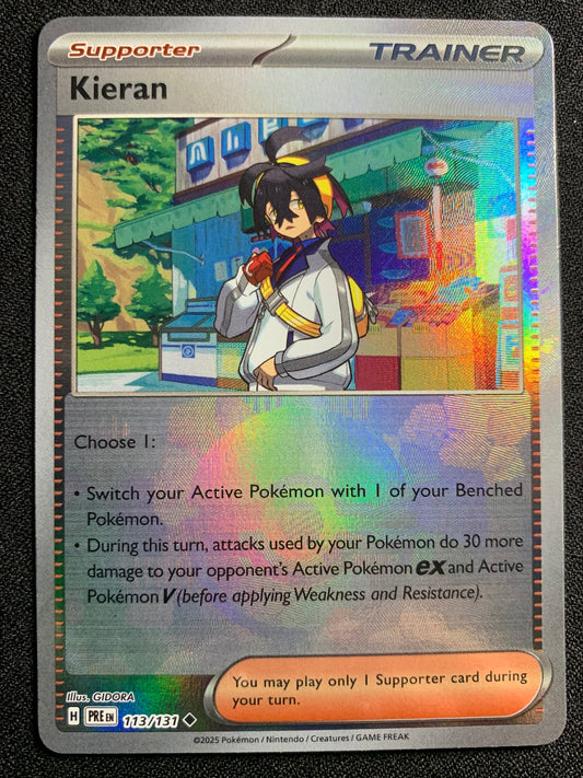Kieran [Poke Ball] #113 - Prismatic Evolutions