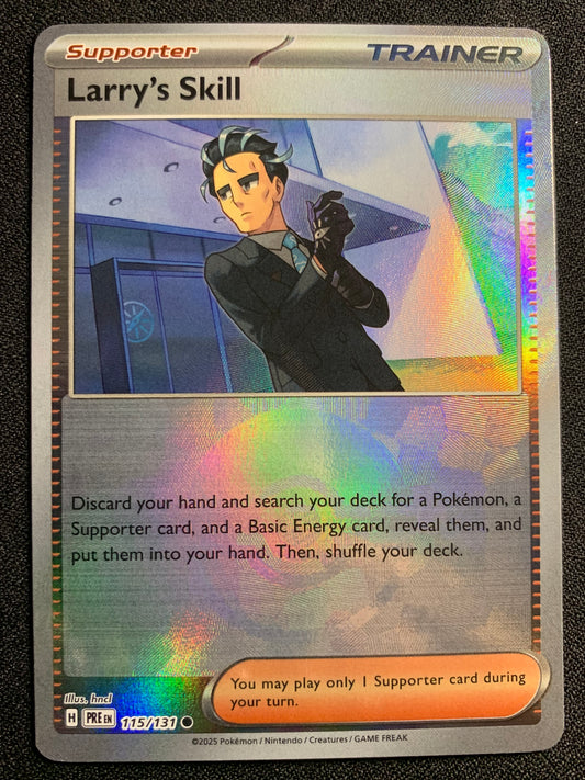 Larry's Skill [Poke Ball] #115 - Prismatic Evolutions