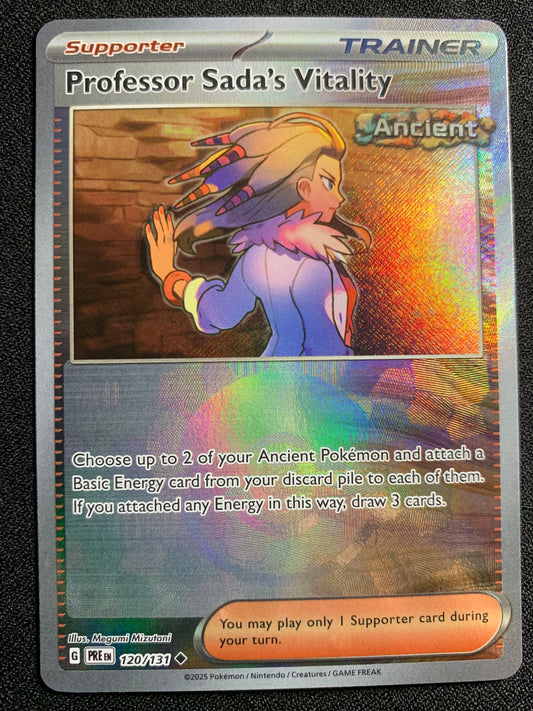 Professor Sada's Vitality [Poke Ball] #120 - Prismatic Evolutions