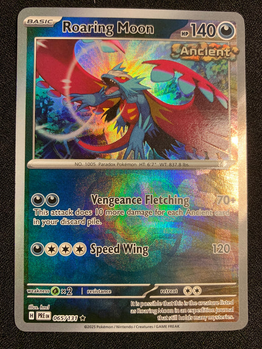 Roaring Moon [Master Ball] #65 - Prismatic Evolutions
