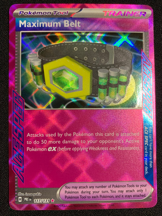 Maximum Belt #117 - Prismatic Evolutions